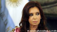 Cristina Fernandez de Kirchner ehemalige Präsidnentin Argentinien