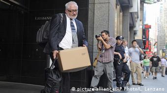 New York City Lehman Brothers Zentrale (picture-alliance/AP Photo/L. Lanzano)