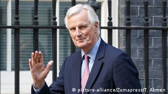 Großbritannien Michel Barnier (picture-alliance/Zumapress/T. Akmen)