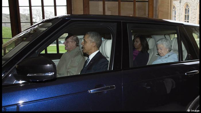 England Besuch Obamas auf Schloss Windsor (Imago)
