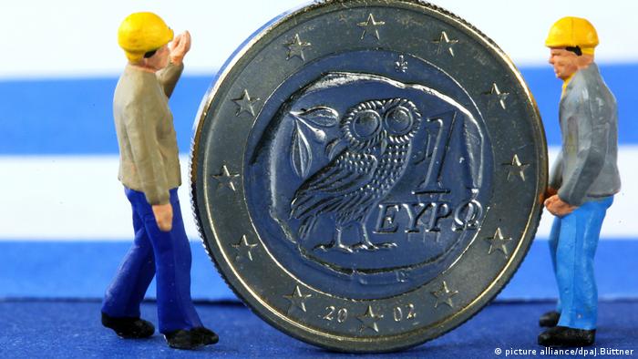 An illustration with a euro coin