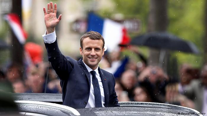 Frankreich Paris Amtseinführung Emmanuel Macron (Reuters/F. Lenoir)