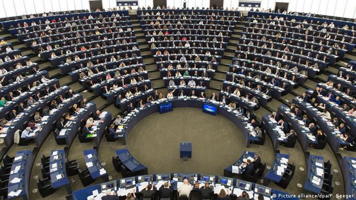 Europäisches Parlament in Straßburg (Picture alliance/dpa/P. Seeger)