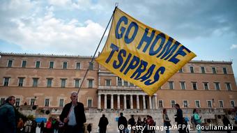 Griechenland Athen Proteste gegen Sparprogramm (Getty Images/AFP/L. Gouliamaki)