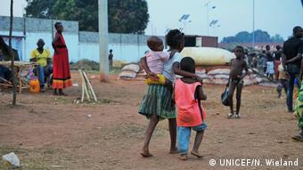 Angola flüchtchtlings Kinder aus Kongo (UNICEF/N. Wieland)