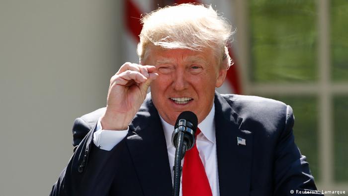 USA Trump zum Pariser Klimaabkommen (Reuters/K. Lamarque)