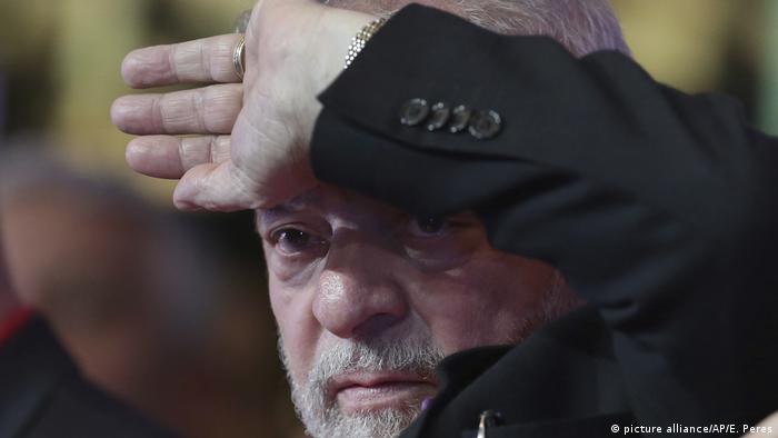 Brasilien ehemaliger Präsident Luiz Inacio Lula da Silva (picture alliance/AP/E. Peres)