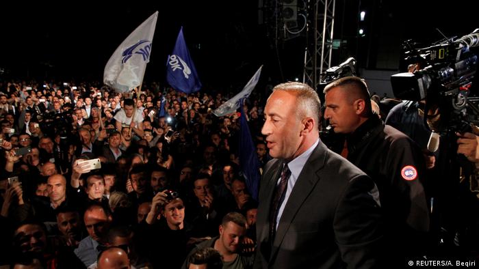 Kosovo | Ramush Haradinaj, Premierministerkandidat (REUTERS/A. Beqiri)