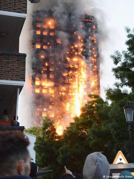 London Tower Block Fire Death Toll Rises News Dw 15 06 2017