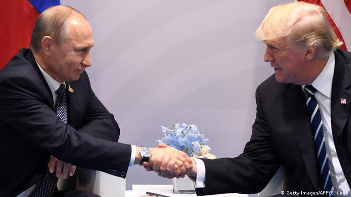 G20 Gipfel in Hamburg | Putin & Trump (Getty Images/AFP/S. Loeb)