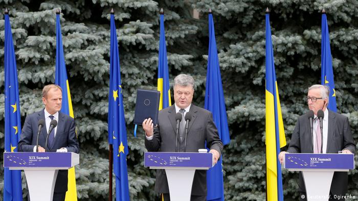 Петро Порошенко виступає на саміті Україна-ЄС у Києві