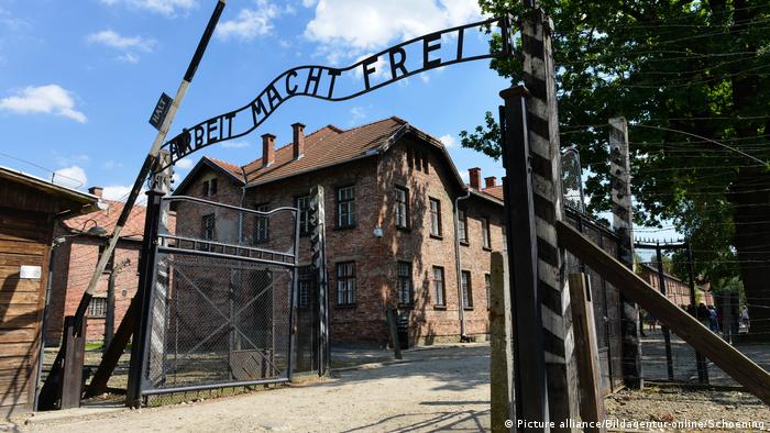 Entrance to the Auschwitz-Birkenau Nazi death camp