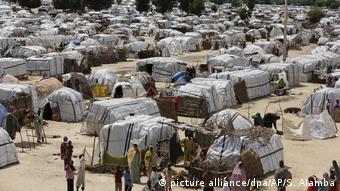  Nigeria UN Camp in Maiduguri (picture alliance/dpa/AP/S. Alamba)