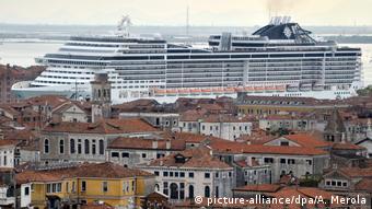 Στη Βενετία η κατάσταση με τα κρουαζιερόπλοια είναι συχνά απελπιστική