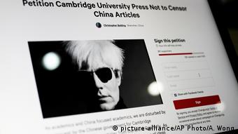 Cambridge University Press (picture-alliance/AP Photo/A. Wong)