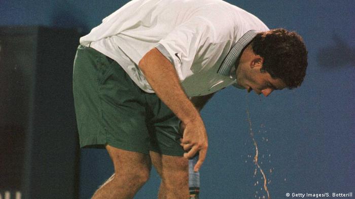 Pete Sampras at the Tennis US Open 1996