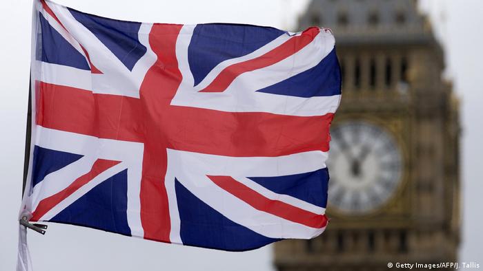 Großbritanien Flagge Union Jack (Getty Images/AFP/J. Tallis)