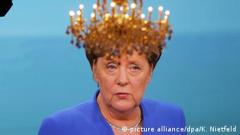 Deutschland TV Duell Merkel Schulz (picture alliance/dpa/K. Nietfeld)