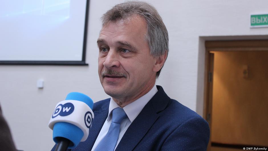 Anatoly Lebedko, der weißrussische Oppositionelle, Minsk 2017 