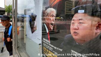 Nordkorea-Krise Trump und Kim Jong Un (picture alliance / Ahn Young-Joon/AP/dpa)