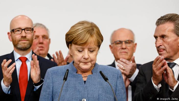Bundestagswahl | Merkel (imago/S. Zeitz)