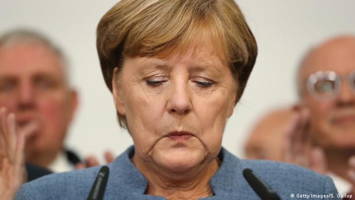 Deutschland Bundestagswahl Nachlese Merkel (Getty Images/S. Gallup)