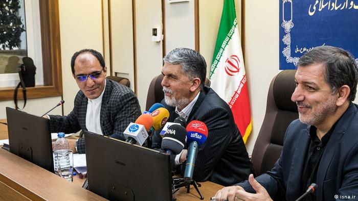 Iran erste Pressekonferenz des neuen Kulturministers Abbas Salehi (isna.ir)