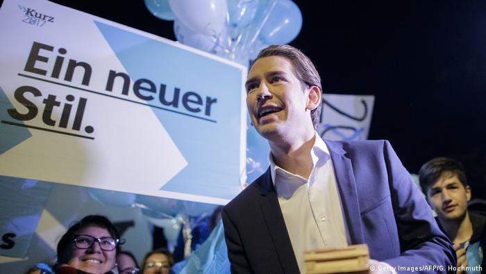 Österreich Wahlkampf Sebastian Kurz (Getty Images/AFP/G. Hochmuth)