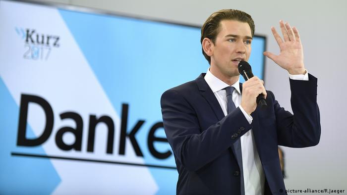 Wahlen in Österreich - ÖVP, Sebastian Kurz (picture-alliance/R.Jaeger)