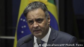 Brasilien Senatssitzung zu Aécio Neves in Brasilia | Aecio Neves (picture-alliance/AP Photo/E. Peres)