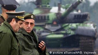 Früherer serbischer General und Kriegsverbrecher Vladimir Lazarevic (picture alliance/AP/D. Vojinovic)