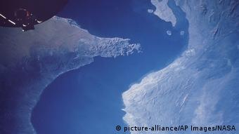 Τα στενά του Ορμούζ σε παλαιότερη φωτογραφία της NASA