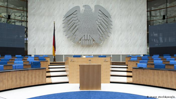 Antigo plenário do Parlamento alemão, em Bonn