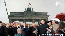 Deutschland, Öffnung der Mauer am Brandenburger Tor