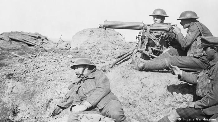 سربازان بریتانیایی در جنگ جهانی اول