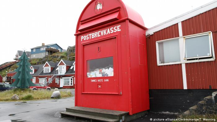 Santa's mailbox in Greenland