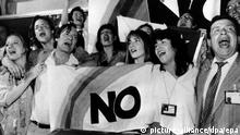 Chile General Pinochet verlor Volksabstimmung (1988)
