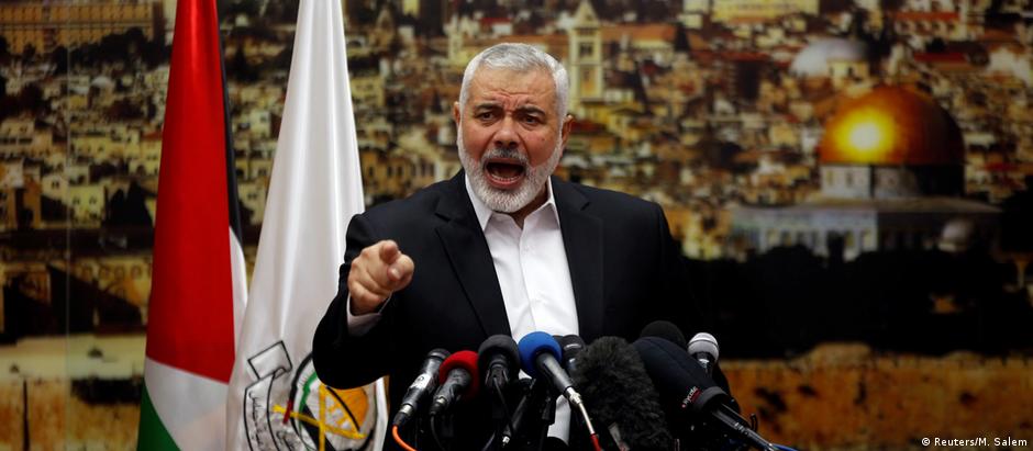 "Façamos do 8 de dezembro o primeiro dia da nova intifada", afirmou o líder do Hamas,  Ismail Haniyeh 