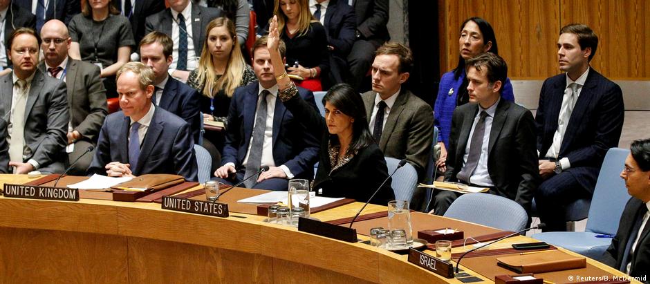 Resolução foi apoiada por 14 dos 15 países do Conselho de Segurança	