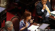 Argentinien Cristina Kirchner im Senat