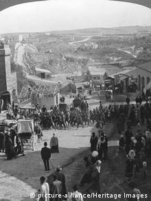 Britischer Feldmarschall Allenby zieht in Jerusalem ein - Erster Weltkrieg (picture-alliance/Heritage Images)