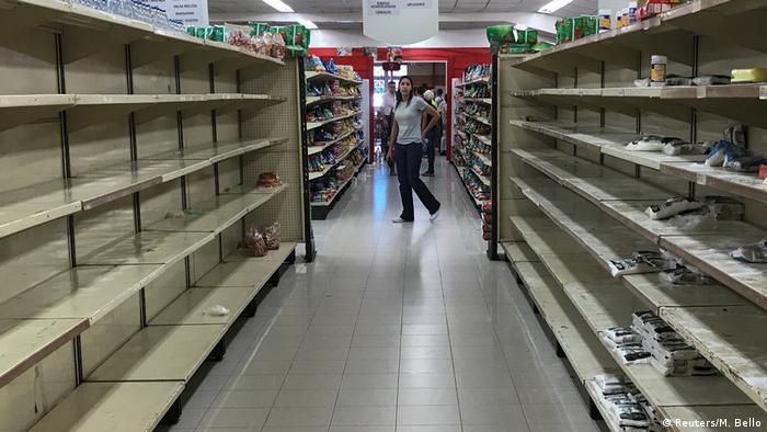 Symbolbild Wirtschaftskrise in Venezuela (Reuters/M. Bello)