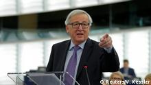 EP Rede Juncker in Strassburg