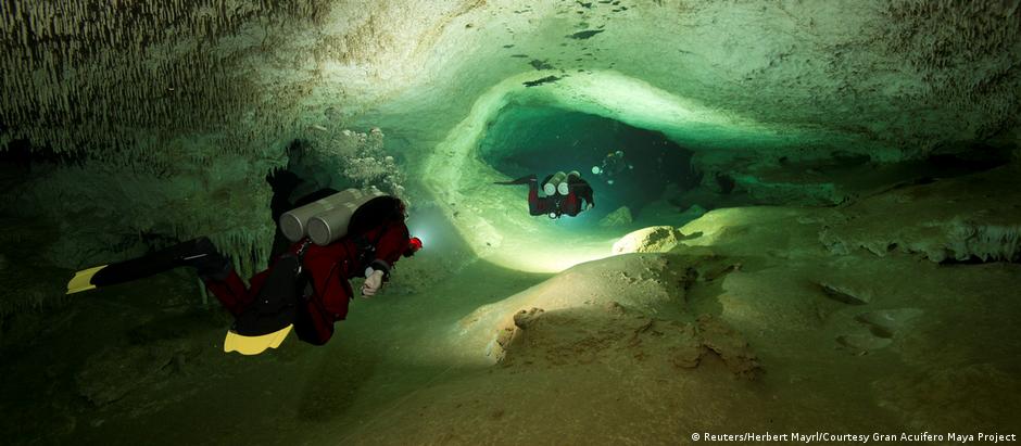 Sistema tem 346 quilômetros de extensão, com descoberta de comunicação entre dois grandes complexos cavernosos
