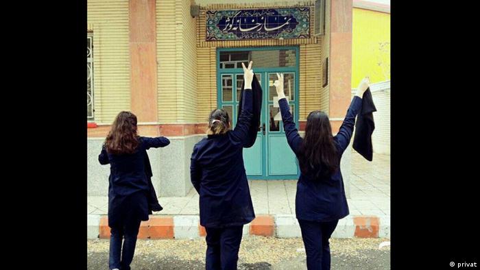 Iran Anti-Kopftuch-Proteste (privat)
