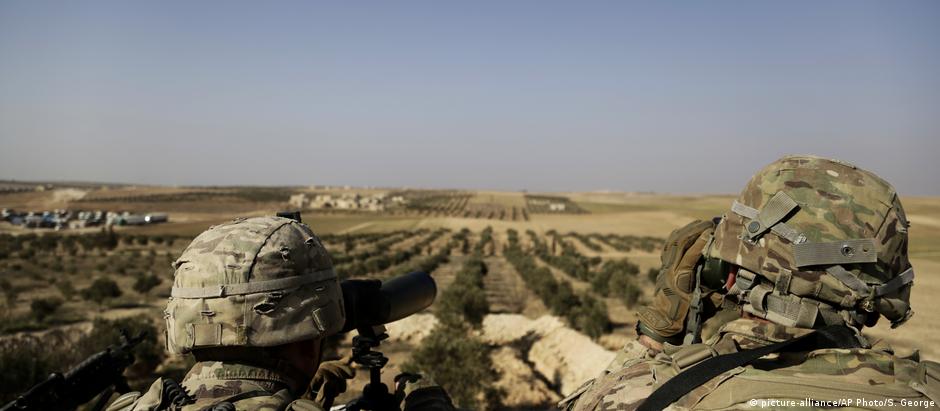 Parceiros na Otan, tropas americanas (foto) e turcas podem entrar em perigoso choque na Síria