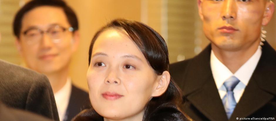 Kim Yo-jong tem grande influência sobre o irmão e é membro do politburo do partido do regime