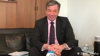 Deutscher Botschafter im Kosovo Christian Heldt (DW/B. Shehu)
