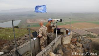 Israel Golan-Höhen UN Soldaten (Reuters/A. Awad)