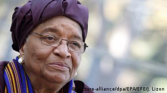 Ellen Johnson-Sirleaf - ehemalige Präsidentin von Liberia (picture-alliance/dpa/EPA/EFE/J. Lizon)